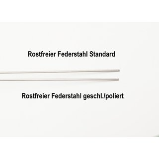 Präzisions Rostfreie Federstahl Welle 2mm, 49cm lang