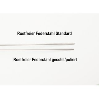 Präzisions Rostfreie Federstahl Welle 1,2mm, 49cm lang